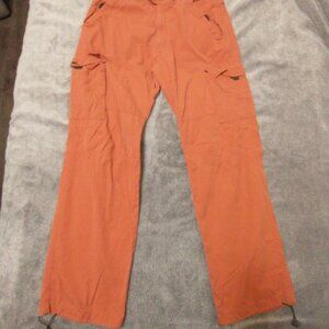 MAVI DRAWSTRING CARGO PANTS / JEANS IN ORANGE